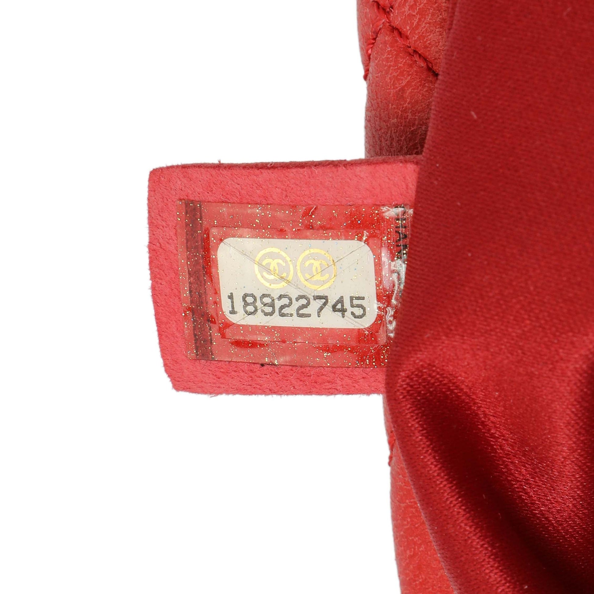 Exclusive Chanel Red Quilted Lambskin Small Hobo — Alternate View 11