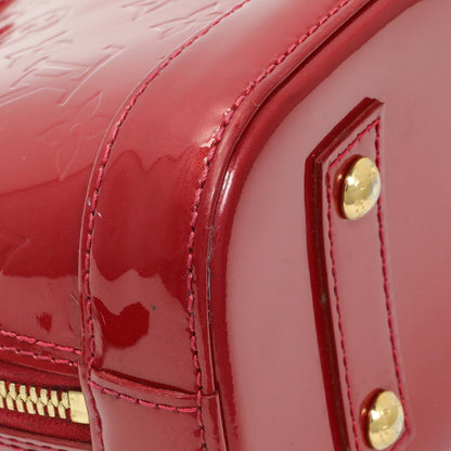 Exclusive Louis Vuitton Red Vernis Alma BB — Lifestyle View