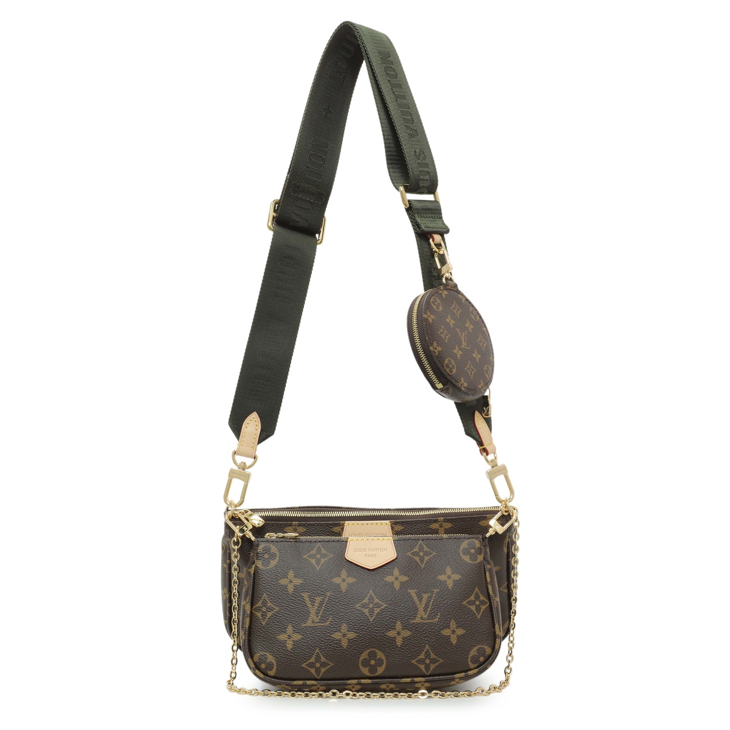 Exclusive Louis Vuitton Monogram Multi Pochette Accessories — Front View