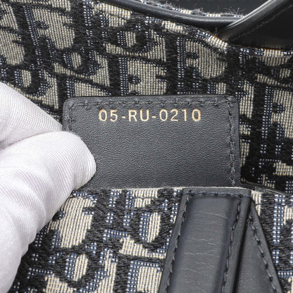 Exclusive Christian Dior Oblique Saddle Bag — Lifestyle View