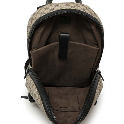 Exclusive Gucci GG Supreme Monogram Medium Backpack — Lifestyle View