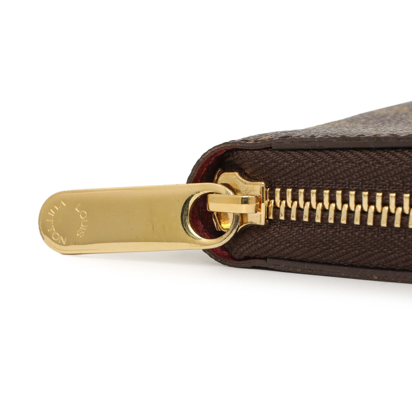 Exclusive Louis Vuitton Monogram Fuchsia Zippy Wallet — Alternate View 9