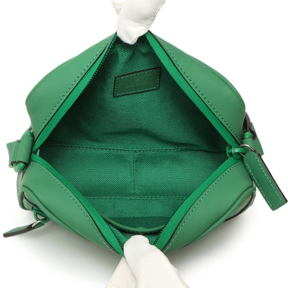 Exclusive Gucci Green Rubber Effect Monogram GG Crossbody Bag — Alternate View 8