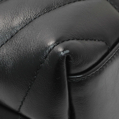 Exclusive Saint Laurent Black Calfskin Monogram Toy Loulou Crossbody — Top View