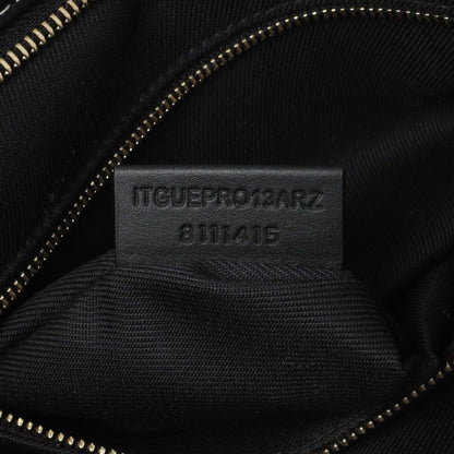 Exclusive Burberry Vintage Black Nova Check Shoulder Bag — Lifestyle View
