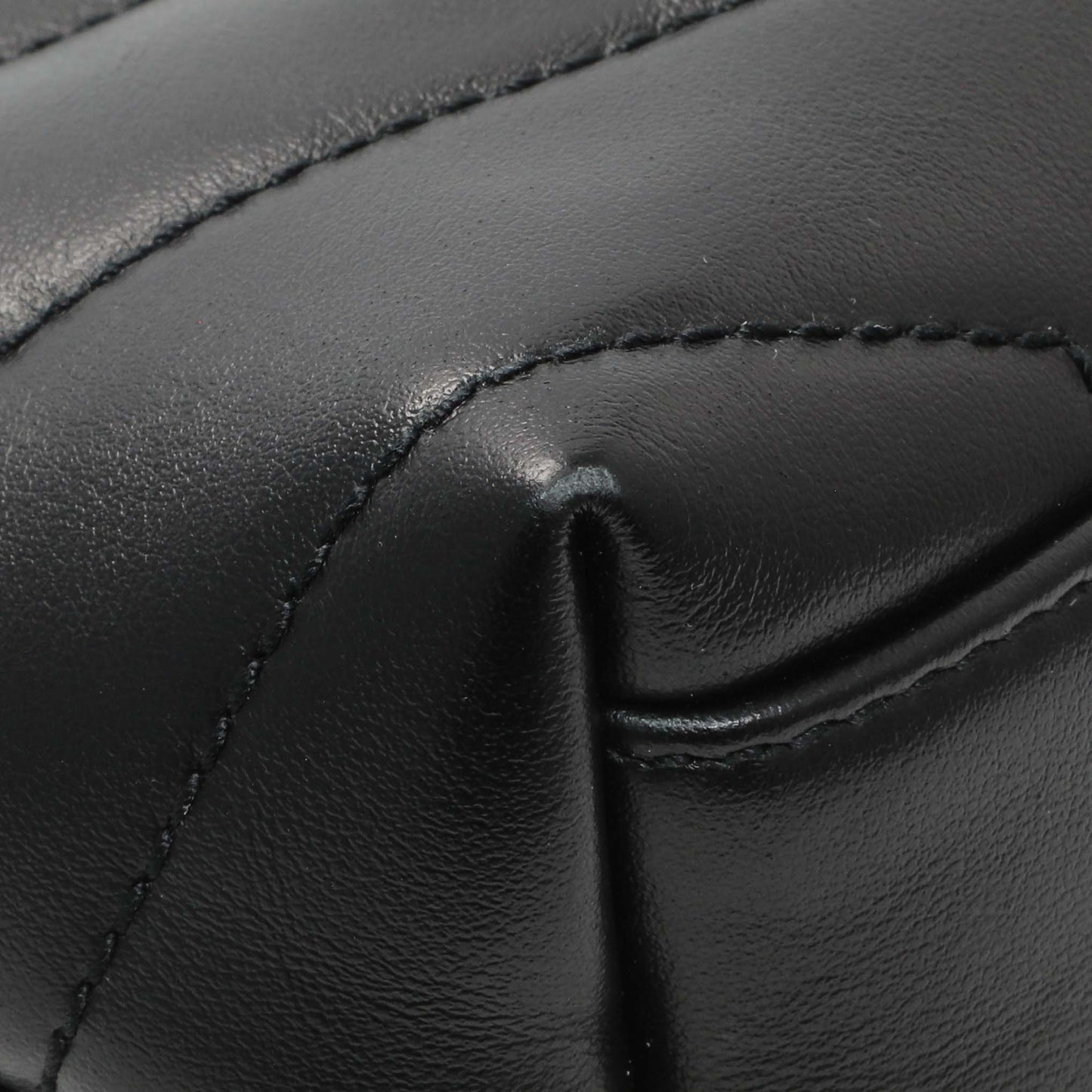 Exclusive Saint Laurent Black Calfskin Monogram Toy Loulou Crossbody — Lifestyle View