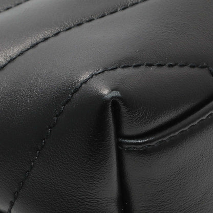 Exclusive Saint Laurent Black Calfskin Monogram Toy Loulou Crossbody — Lifestyle View