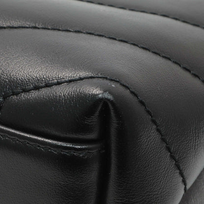 Exclusive Saint Laurent Black Calfskin Monogram Toy Loulou Crossbody — Alternate View 7