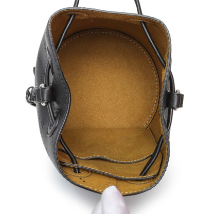 Exclusive Stella McCartney Perforated Eco Alter Nappa Mini Bucket Bag — Top View