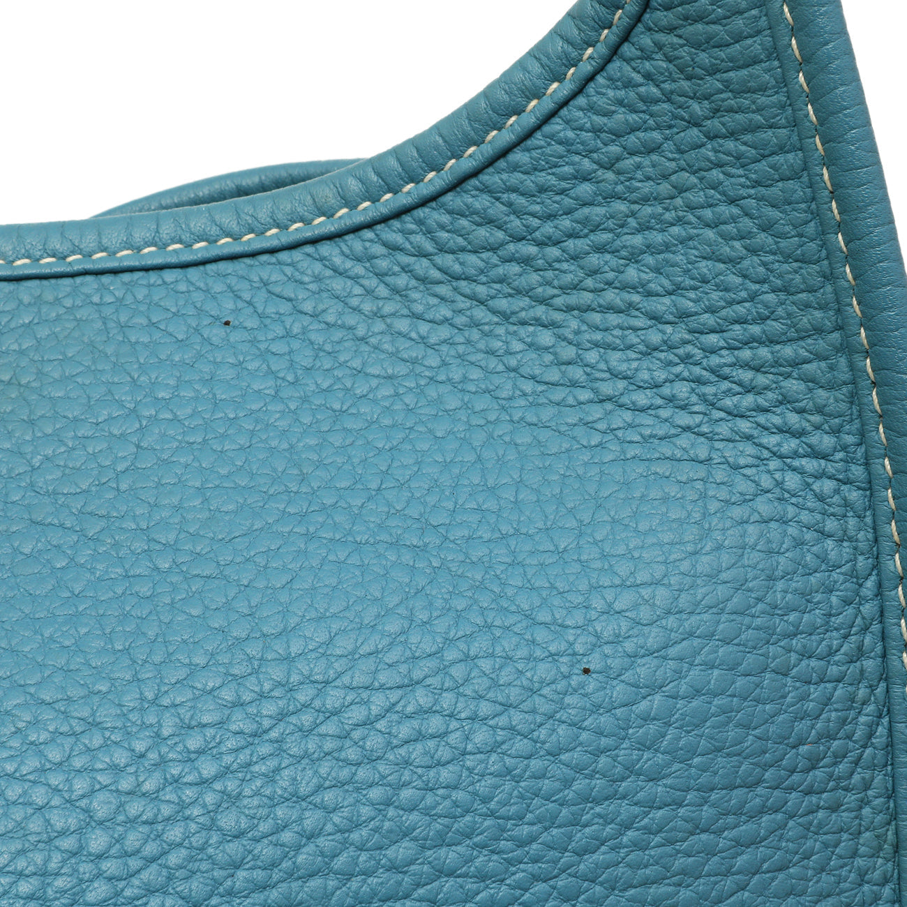 Exclusive Hermes Blue Jean Clemence Evelyne III GM — Alternate View 13