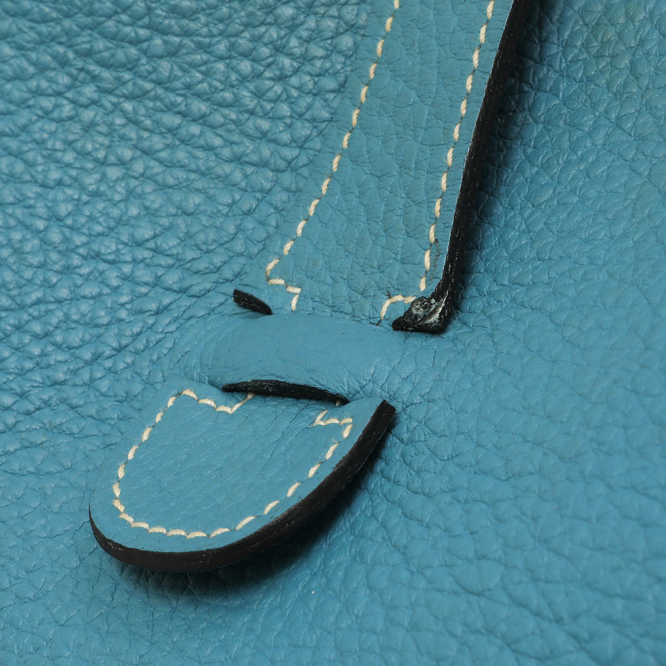 Exclusive Hermes Blue Jean Clemence Evelyne III GM — Alternate View 11