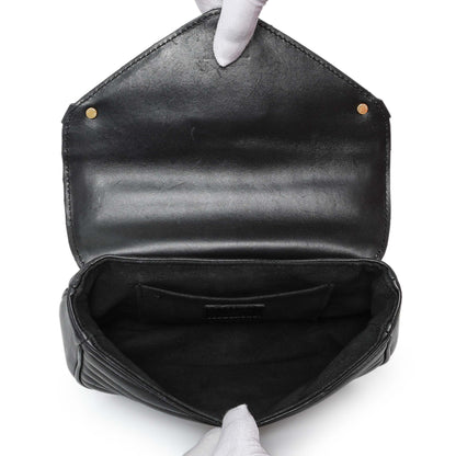 Exclusive Louis Vuitton Black Calfskin New Wave Chain PM — Detail View