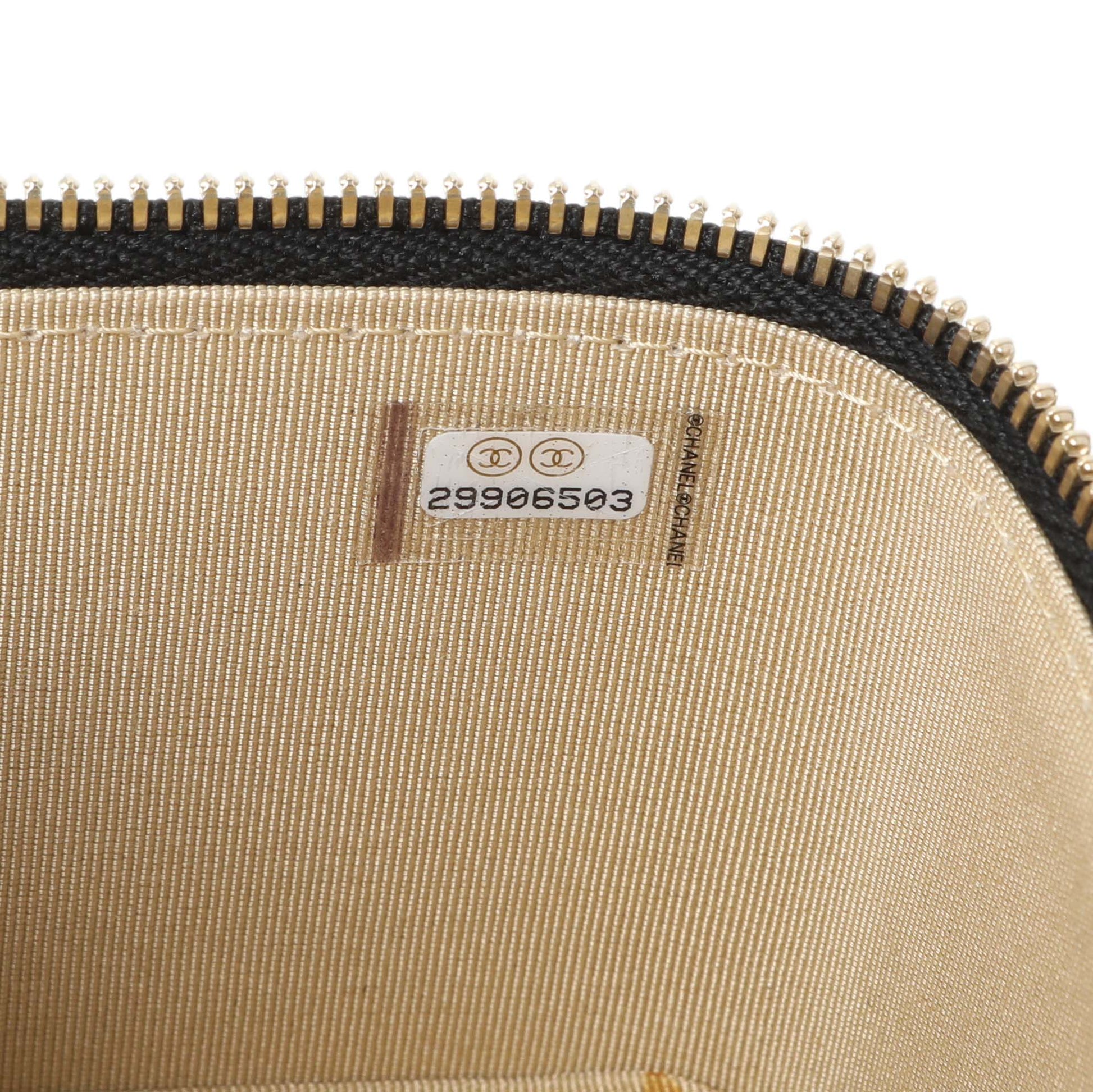 Exclusive Chanel Black Lambskin Mini Pearl Crush Vanity — Lifestyle View