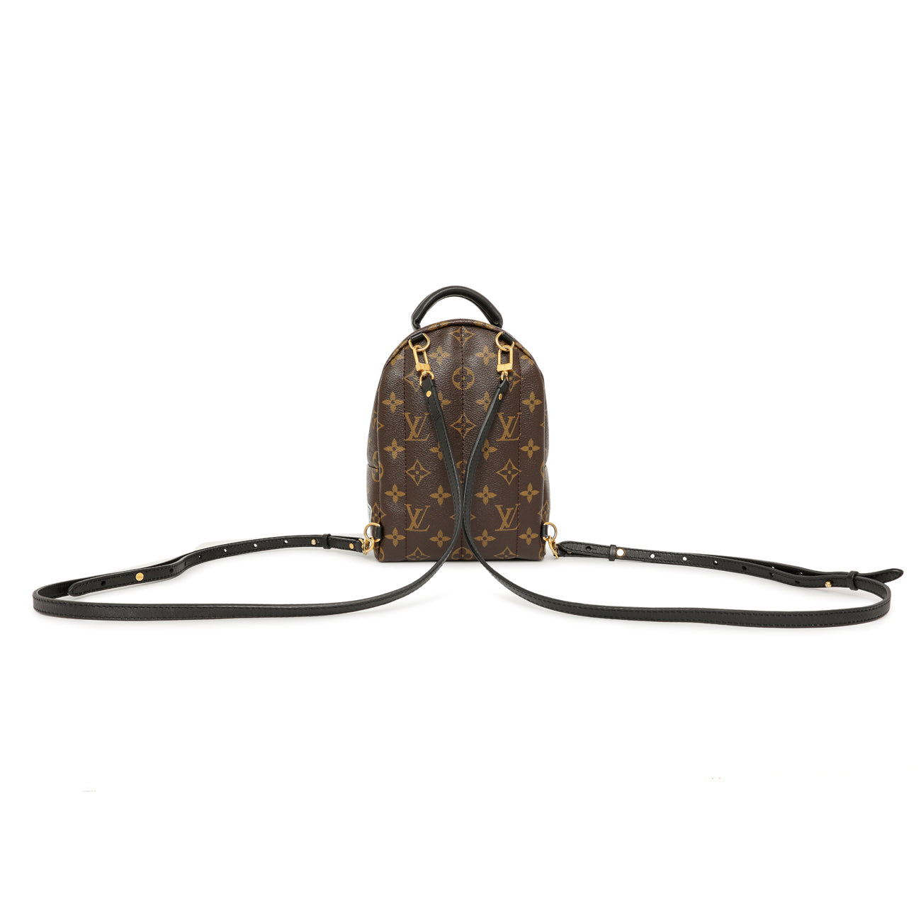 Exclusive Louis Vuitton Monogram My World Tour Palm Springs Backpack Mini — Side View