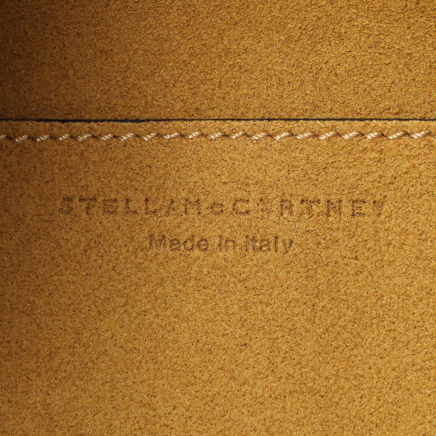 Exclusive Stella McCartney Perforated Eco Alter Nappa Mini Bucket Bag — Detail View