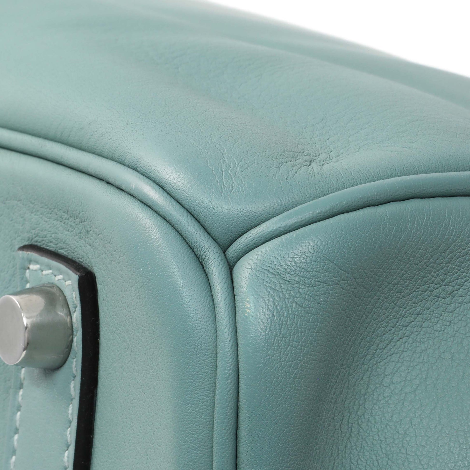 Exclusive Hermes Ciel Swift Birkin 35 — Alternate View 7