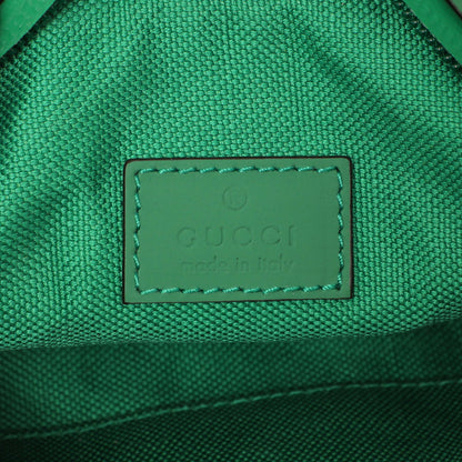 Exclusive Gucci Green Rubber Effect Monogram GG Crossbody Bag — Alternate View 10