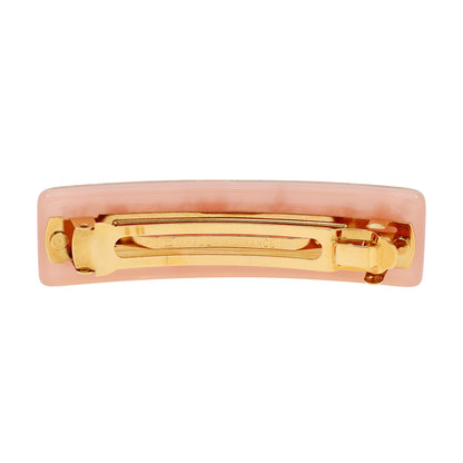 Exclusive Louis Vuitton Pink Resin Inclusion Hair Clip — Side View