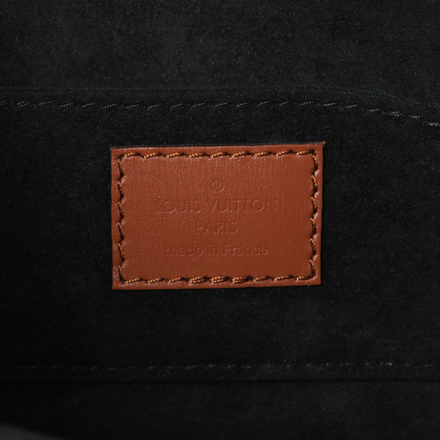 Exclusive Louis Vuitton Reverse Monogram Dauphine Mini East West — Detail View