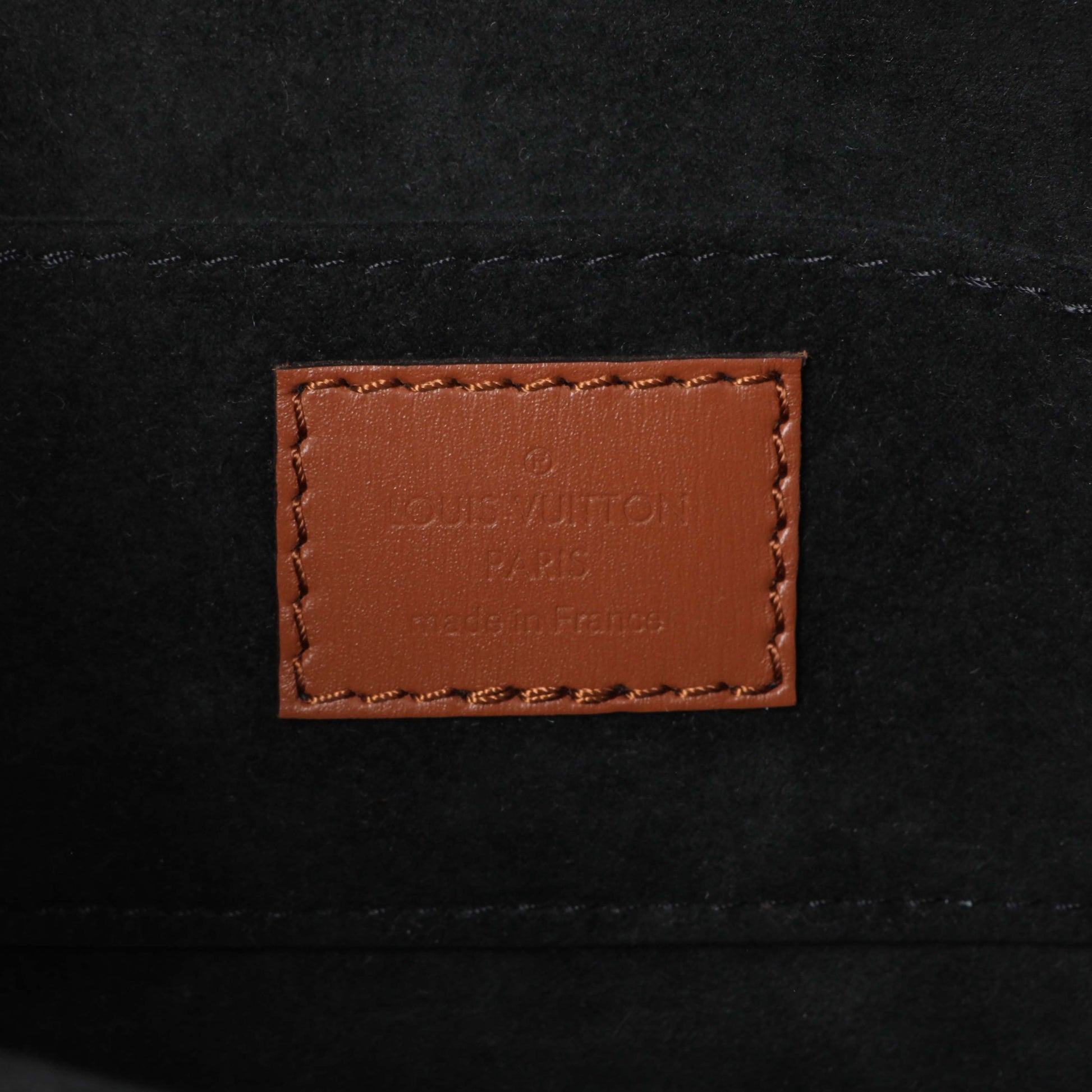 Exclusive Louis Vuitton Reverse Monogram Dauphine Mini East West — Detail View