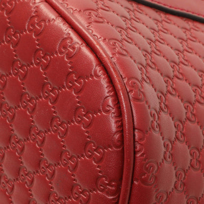 Exclusive Gucci Burgundy Soft Microguccissima Medium Dome Bag — Alternate View 7