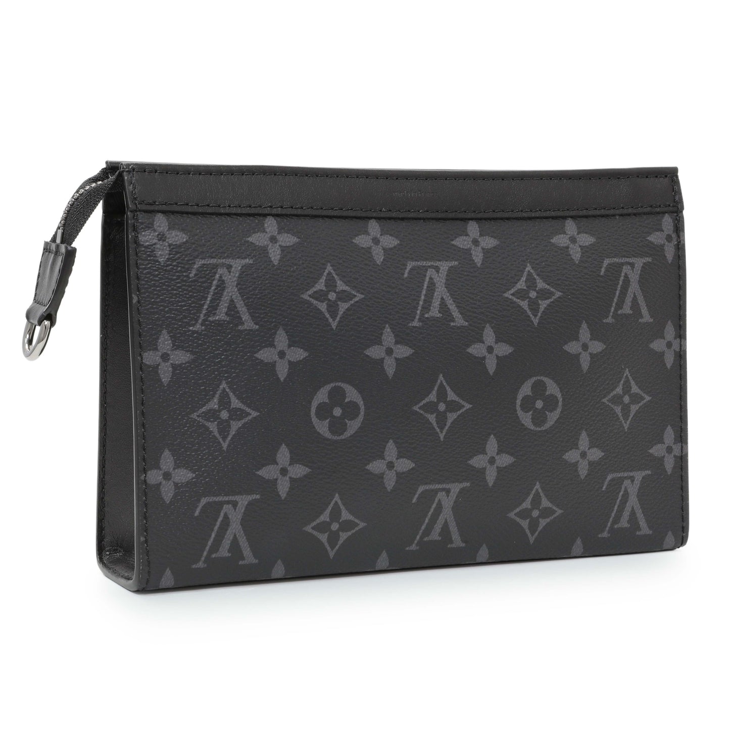 Exclusive Louis Vuitton Monogram Eclipse Gaston Wearable Wallet — Side View