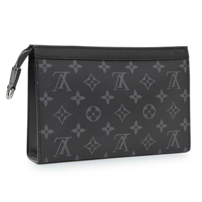 Exclusive Louis Vuitton Monogram Eclipse Gaston Wearable Wallet — Side View