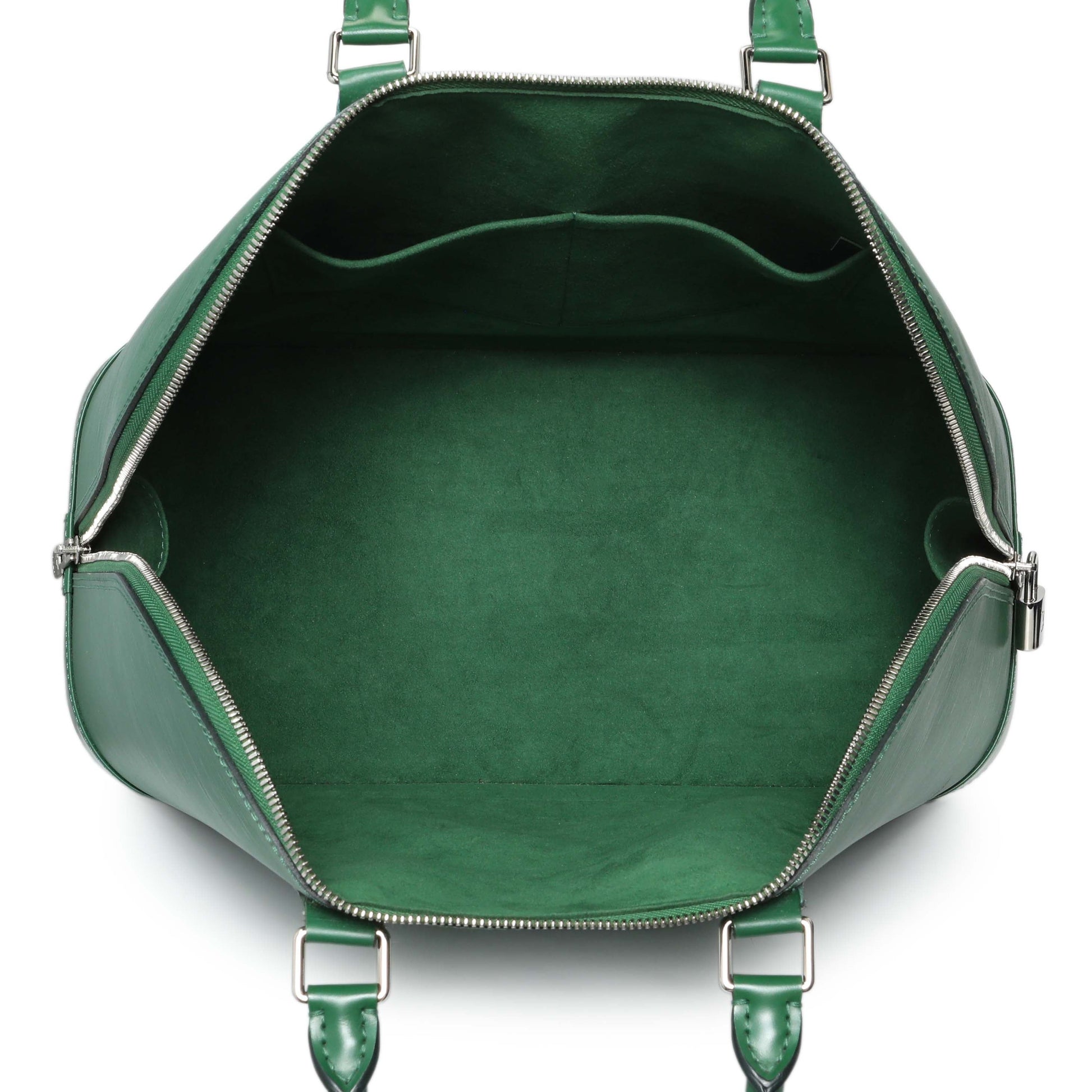 Exclusive Louis Vuitton Green Epi Alma GM — Alternate View 8