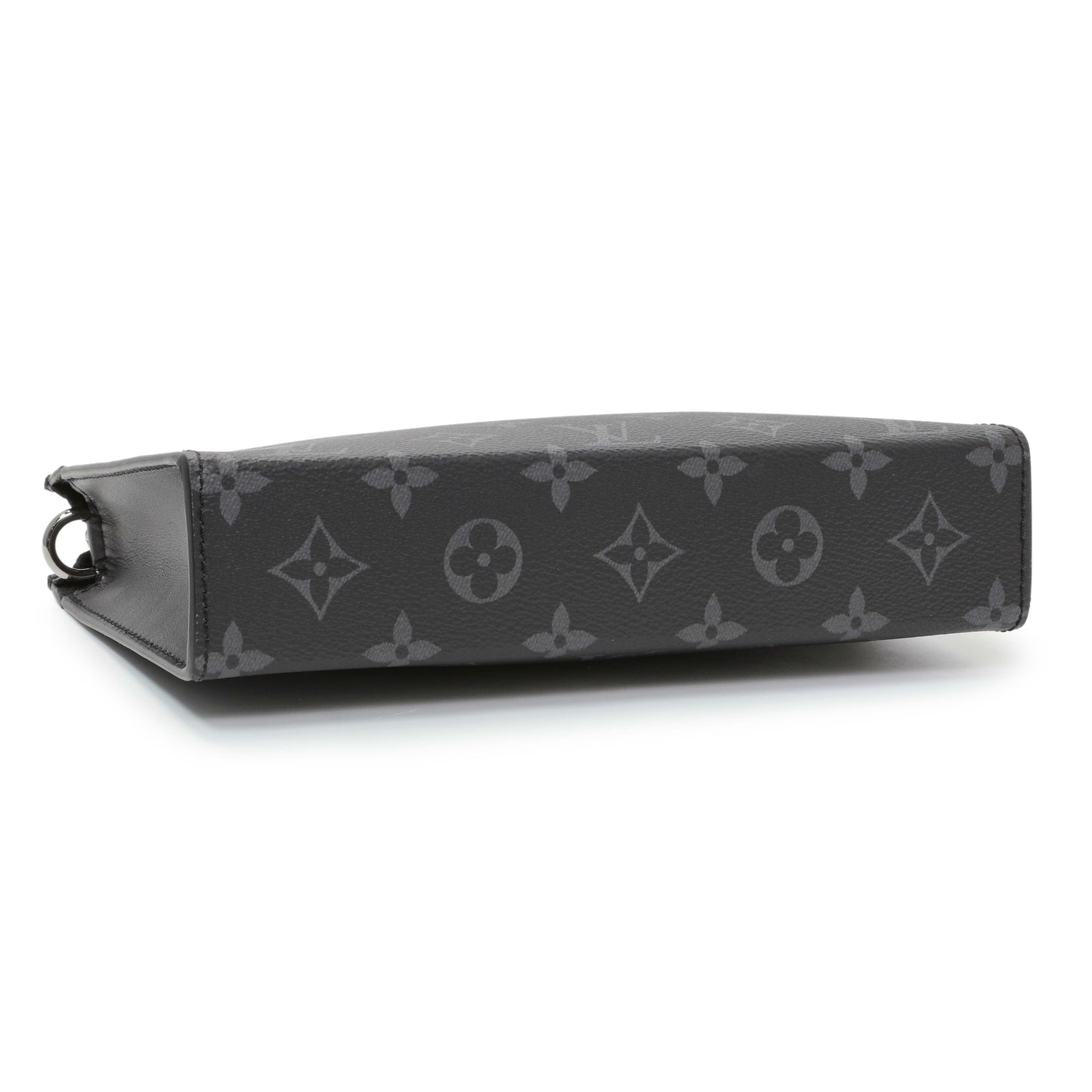Exclusive Louis Vuitton Monogram Eclipse Gaston Wearable Wallet — Back View