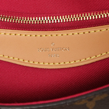 Exclusive Louis Vuitton Fuchsia Monogram Diane — Detail View