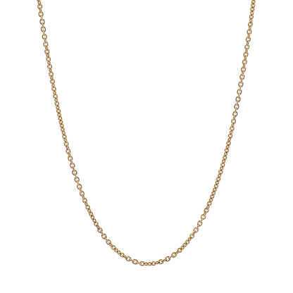 Exclusive Bulgari 18K Yellow Gold Chain Necklace — Front View