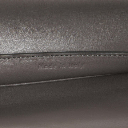 Exclusive Celine Light Grey Smooth Calfskin Mini Clasp Bag — Lifestyle View