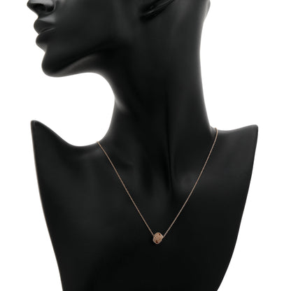 Exclusive Tiffany & Co. 18K Rose Gold Twist Knot Pendant — Top View