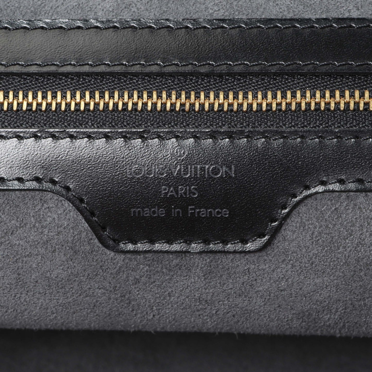 Exclusive Louis Vuitton Black Epi Lussac — Alternate View 9