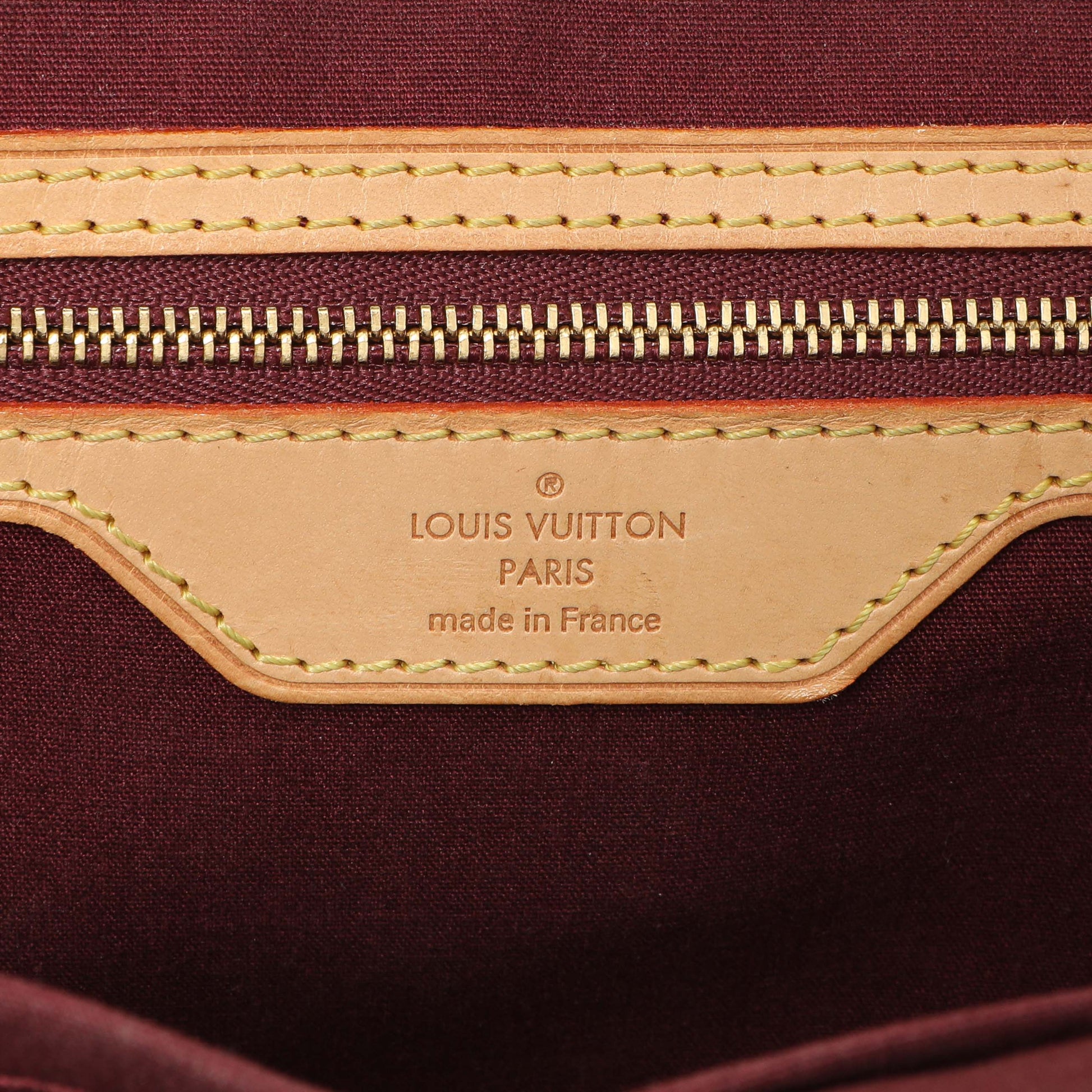 Exclusive Louis Vuitton Rouge Fauviste Vernis Brea MM — Alternate View 9