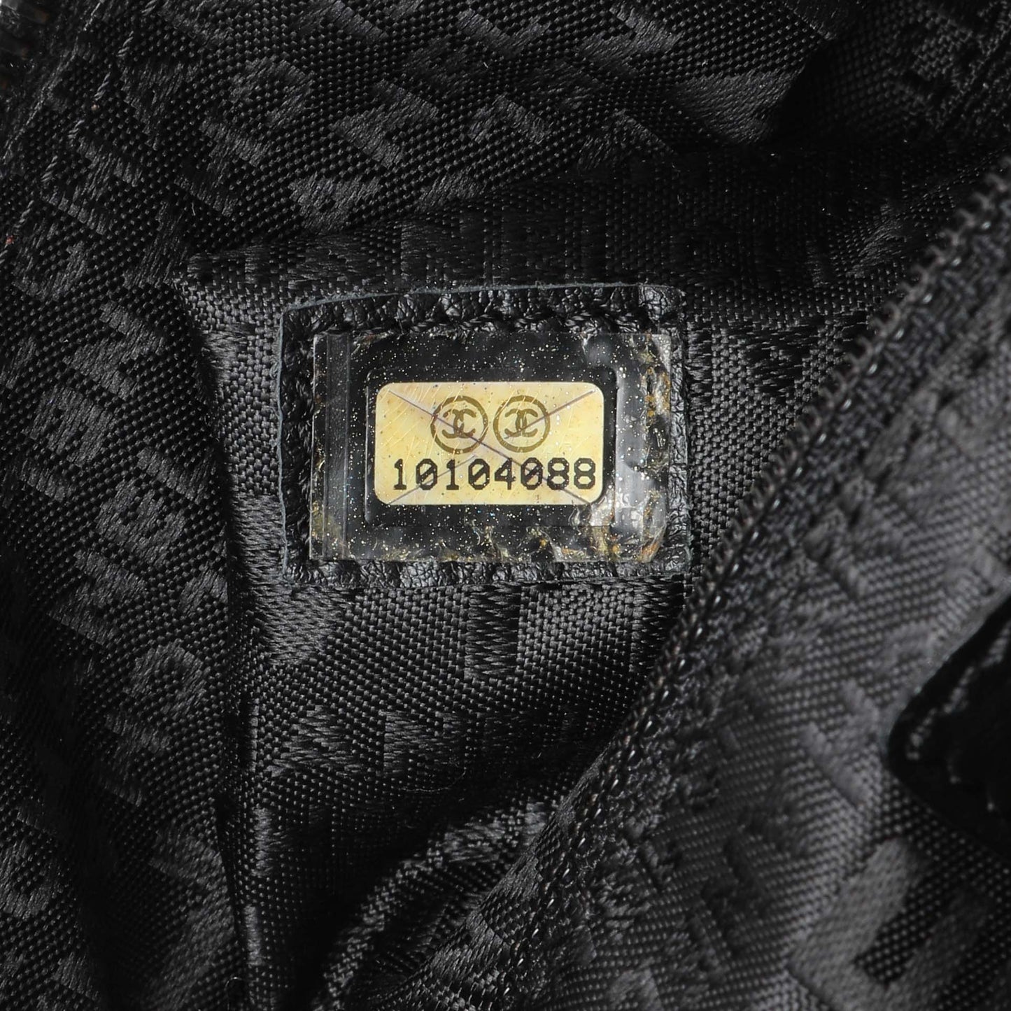 Exclusive Chanel Vintage Black Caviar Square Quilted Stitched Bowler Bag — Lifestyle View