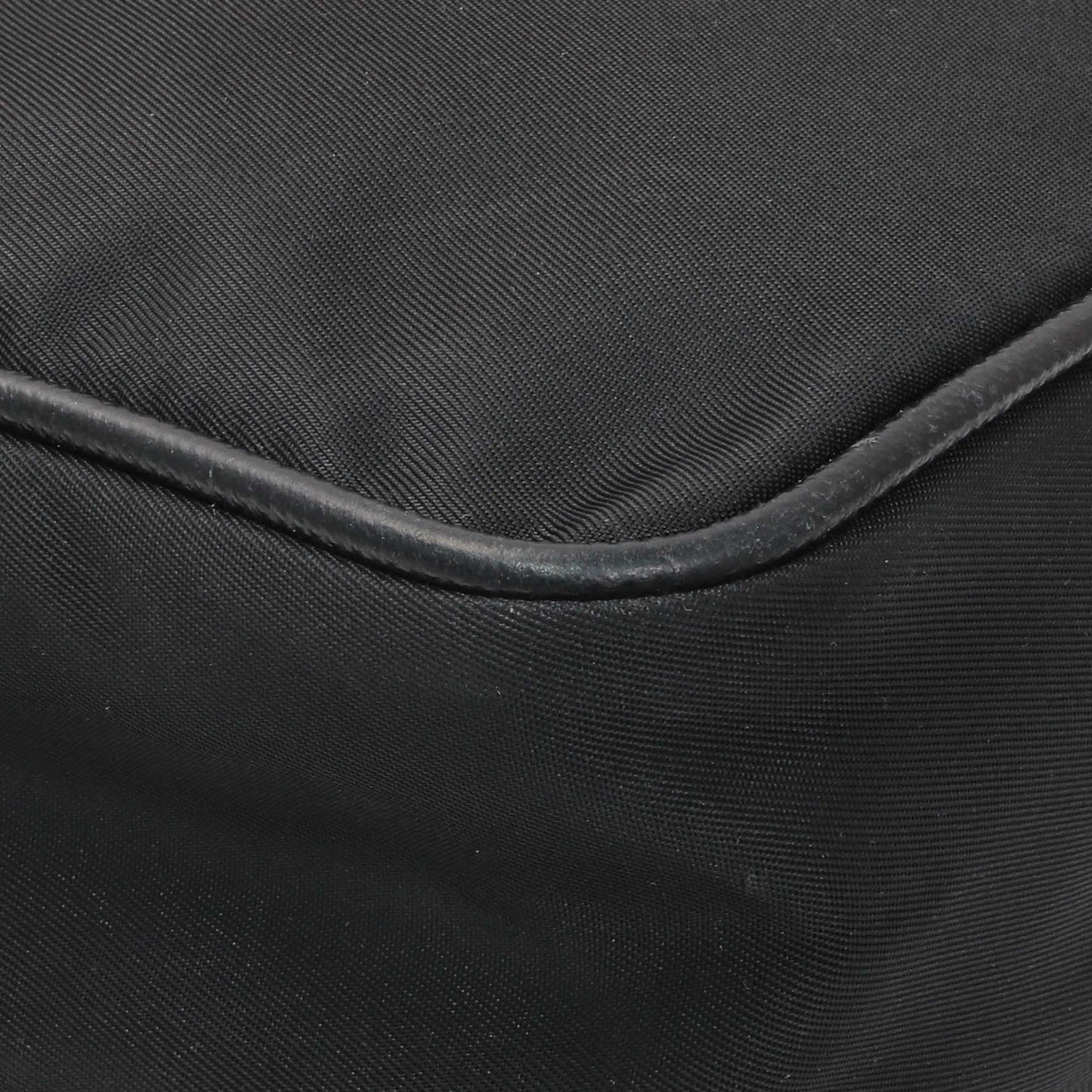 Exclusive Prada Black Re-Nylon Messenger Bag — Lifestyle View