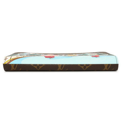 Exclusive Louis Vuitton 2023 Christmas Animation Zippy Wallet — Back View
