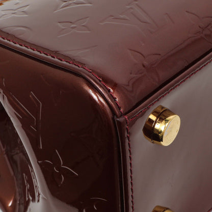 Exclusive Louis Vuitton Rouge Fauviste Vernis Brea MM — Lifestyle View