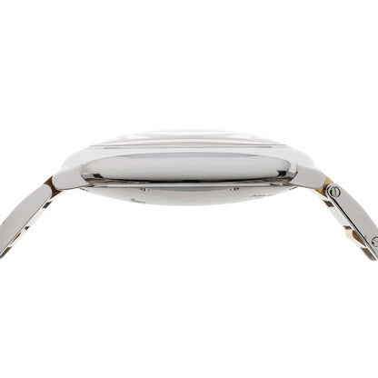 Exclusive Cartier Stainless Steel 18K Yellow Gold Ballon Bleu 42mm Automatic W69009Z3 — Back View