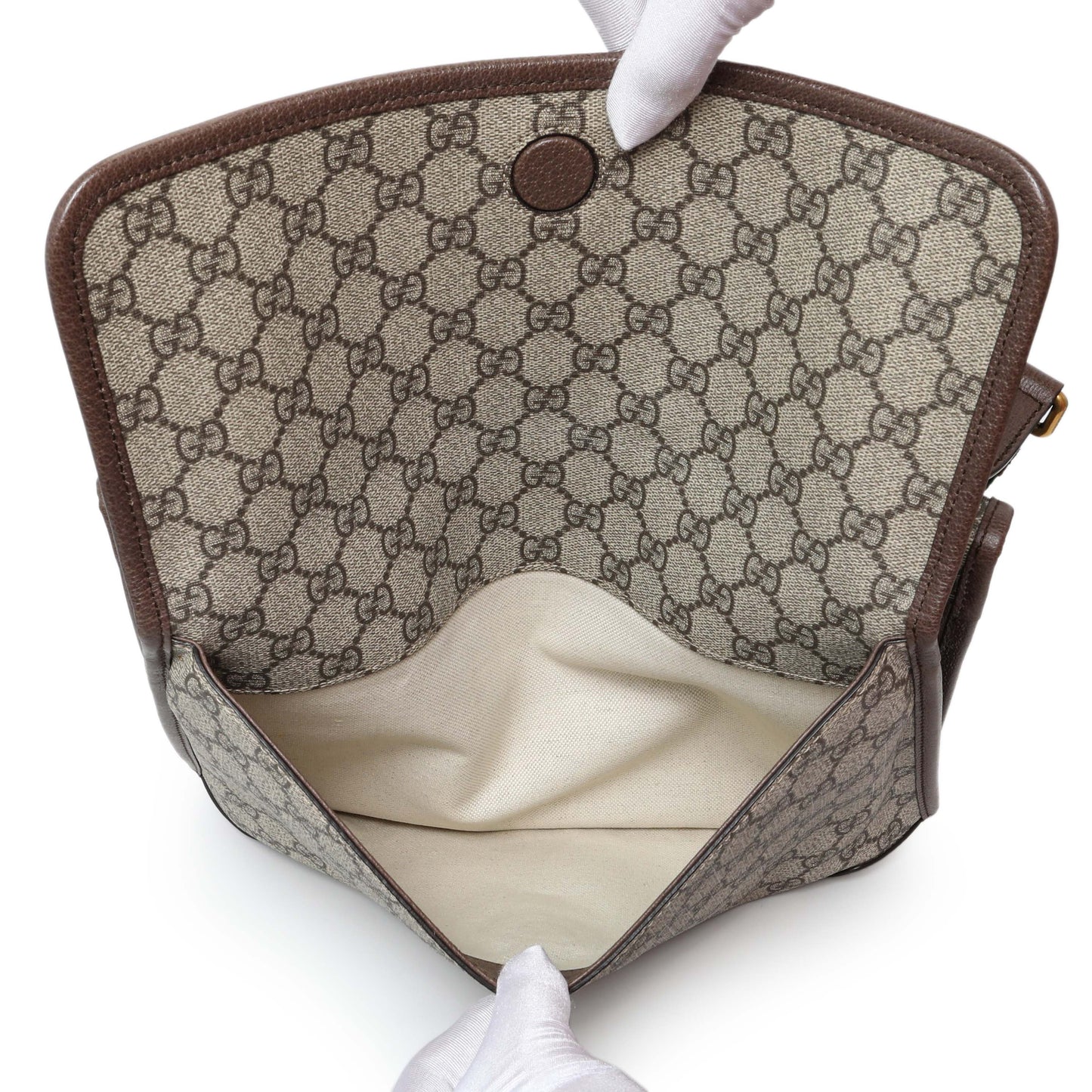 Exclusive Gucci GG Supreme Monogram Web Neo Vintage Messenger Bag — Alternate View 8