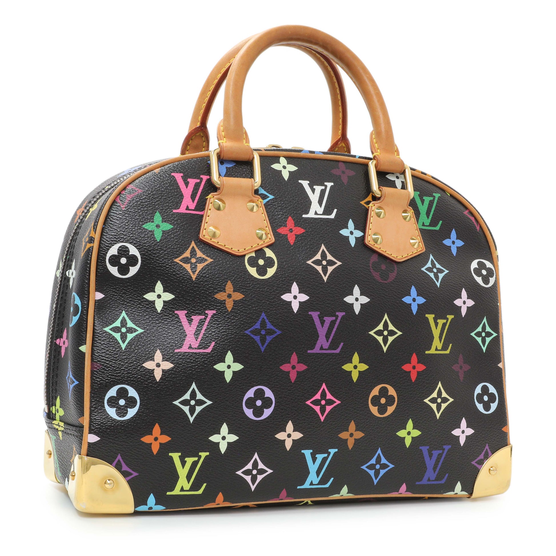 Exclusive Louis Vuitton Monogram Multicolor Trouville — Side View