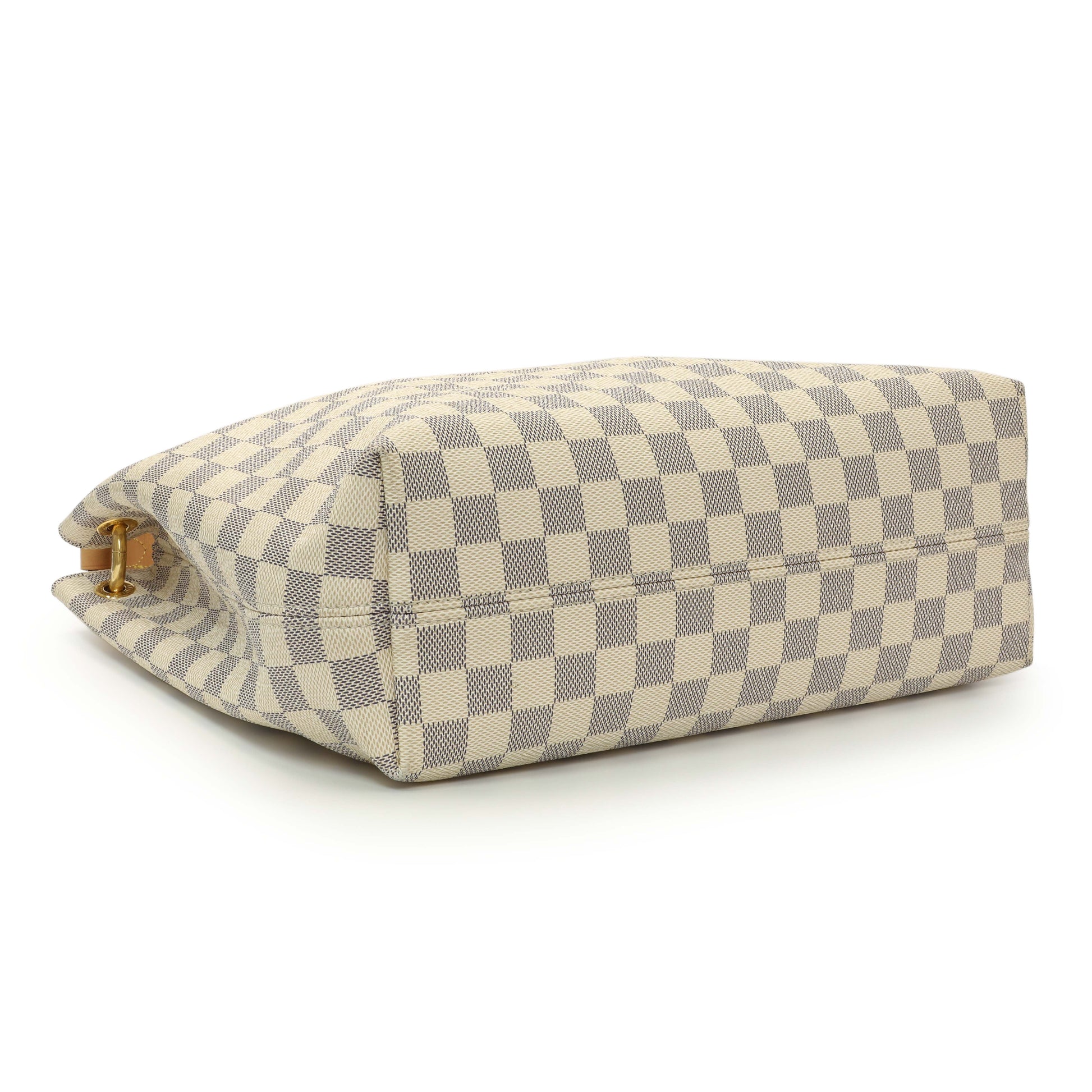 Exclusive Louis Vuitton Damier Azur Graceful PM — Back View