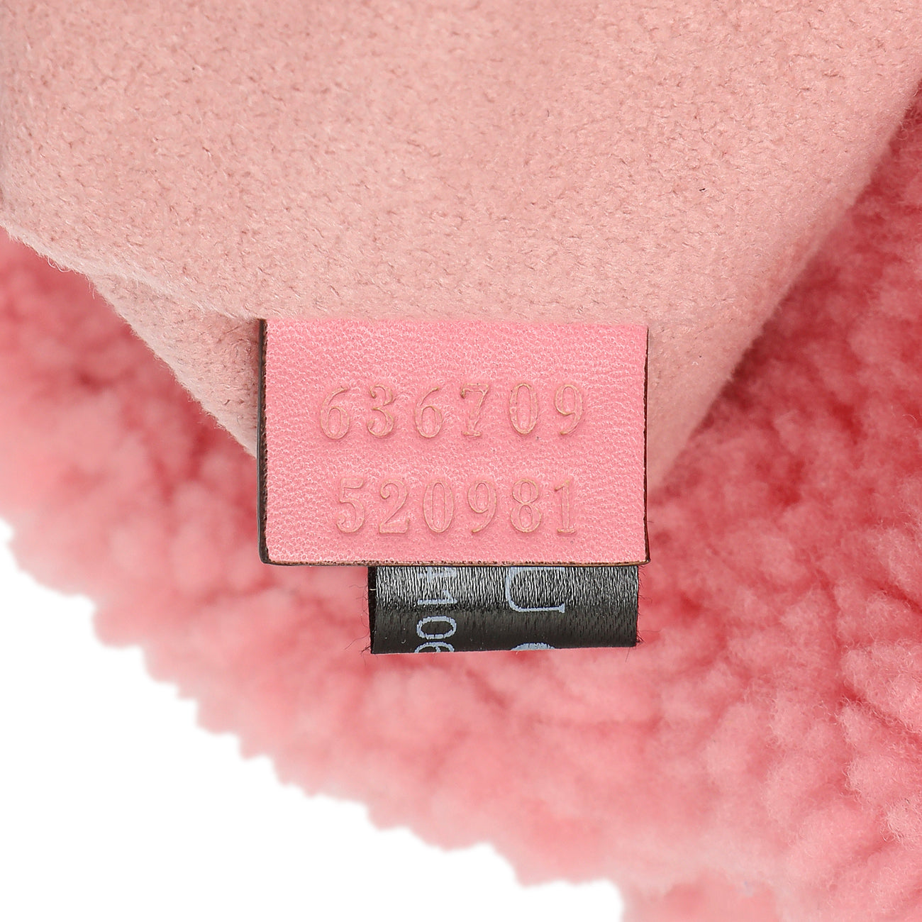 Exclusive Gucci Lotus Pink Shearling Small Jackie 1961 Shoulder Bag — Lifestyle View