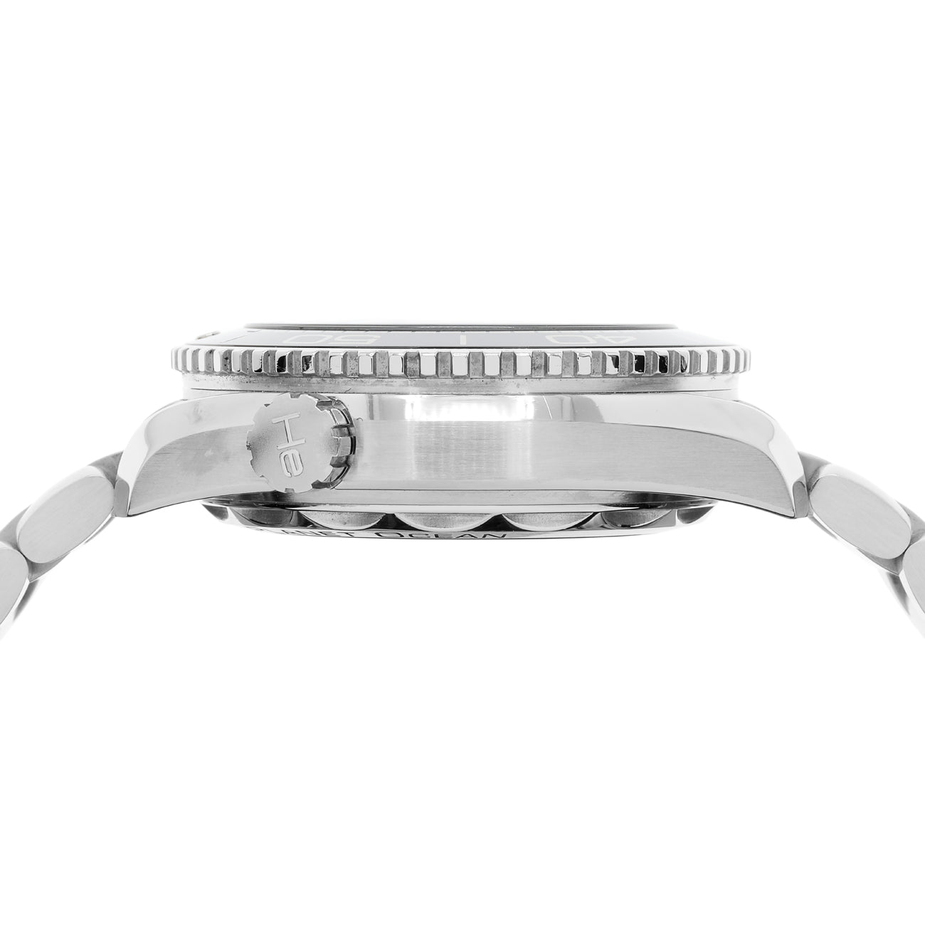 Exclusive Omega Stainless Steel Seamaster Planet Ocean 600M 215.30.44.21.01.002 — Back View