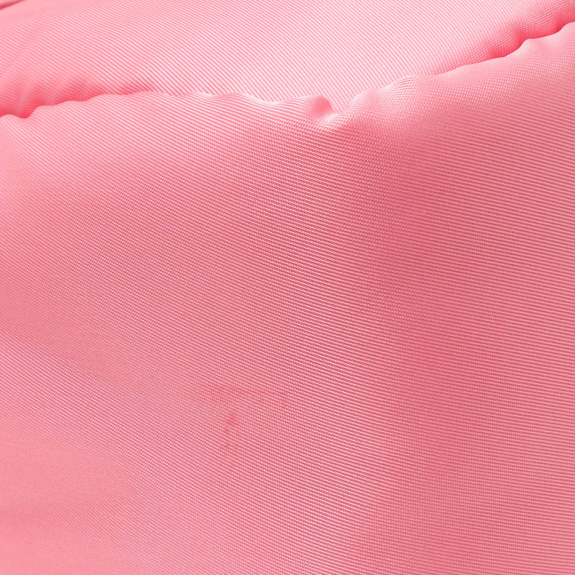 Exclusive Prada Pink Re-Nylon Mini Padded Soft Tote — Lifestyle View