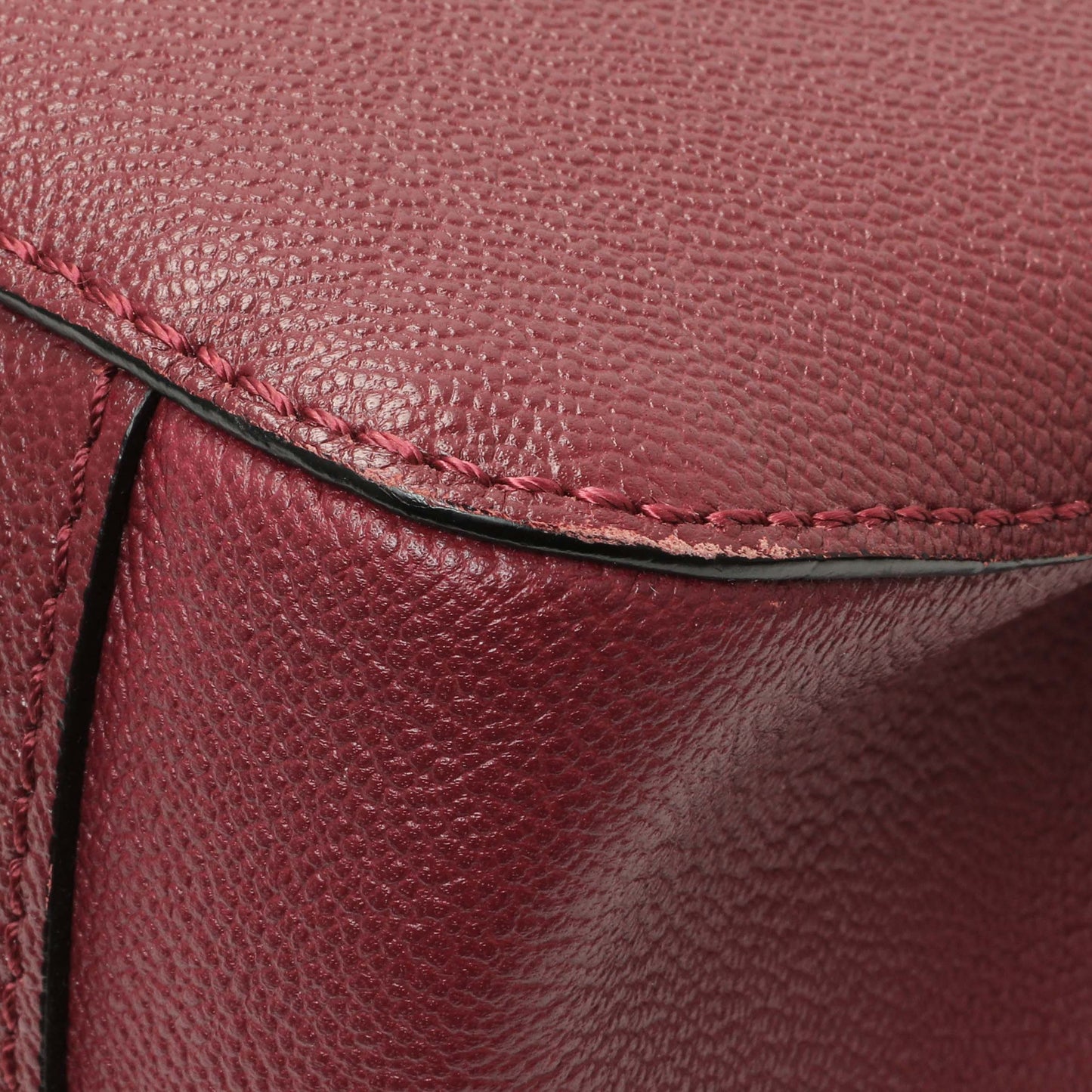 Exclusive Burberry Burgundy Grained Calfskin Small Helmsley Crossbody — Alternate View 8