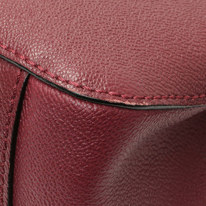 Exclusive Burberry Burgundy Grained Calfskin Small Helmsley Crossbody — Alternate View 8