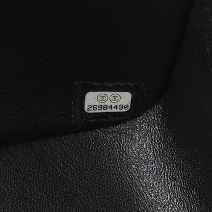 Exclusive Chanel Black Quilted Lambskin Mini Square Flap — Lifestyle View
