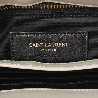 Exclusive Saint Laurent Crema Calfskin Monogram Toy Loulou Crossbody — Alternate View 9
